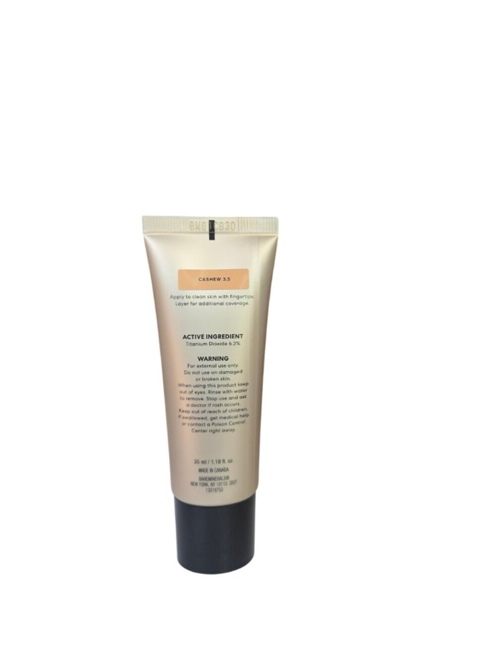 BareMinerals Cashew 3.5 Makeup Mini Complexion Rescue Tinted Moisturizer SPF 30 - Picture 6 of 12
